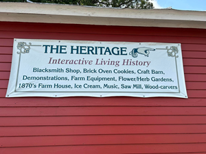The Heritage Living History Sign
